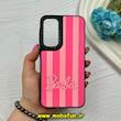 قاب گوشی Galaxy A55 سامسونگ سیلیکونی CASETIFY هارد سه بعدی برجسته طرح باربی Barbie کد 63108