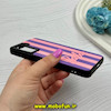 قاب گوشی Galaxy S21 FE سامسونگ سیلیکونی CASETIFY هارد سه بعدی برجسته طرح باربی Barbie کد 63122