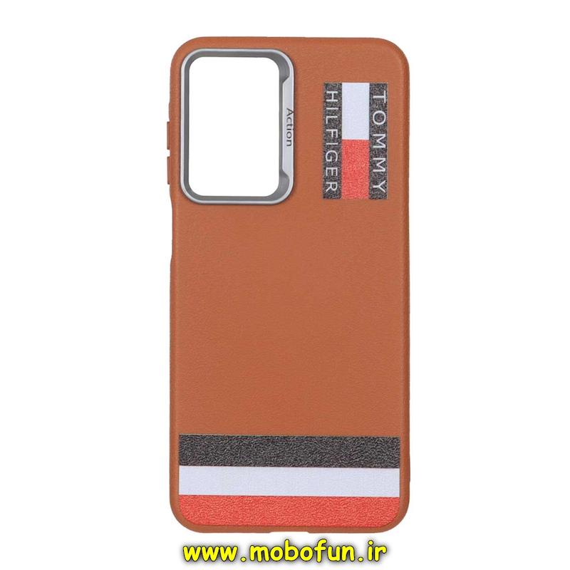 قاب گوشی Galaxy A26 سامسونگ لدر دیزاین SOFT Lether Design فانتزی سیلیکونی طرح چرم اسپرت کد 49194