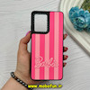قاب گوشی Poco X5 Pro - Redmi Note 12 Pro 5G شیائومی سیلیکونی CASETIFY هارد سه بعدی برجسته طرح باربی Barbie کد 63117