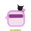 کاور AirPods 3 ایرپاد اپل سیلیکونی طرح دار برجسته طرح کرومی KUROMI کد 49426