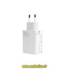 شارژر اصلی گوشی Redmi Note 10 4G شیائومی 33 وات فست شارژ دو پین تک پورت مدل MDY-11-EZ رنگ سفید کد 30135