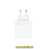 شارژر اصلی گوشی Poco X6 شیائومی 67 وات فست شارژ دو پین تک پورت مدل MDY-12-EZ رنگ سفید کد 30170