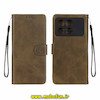 کیف گوشی Poco X6 Pro / Redmi K70E شیائومی مگنتی طرح چرم کتابی محافظ لنزدار بند دار چرمی سبز زیتونی کد 49989
