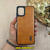 قاب گوشی Galaxy A06 سامسونگ اورجینال برند CASETIFY طرح دوخت HARD چرمی عسلی کد 63667