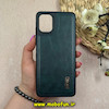 قاب گوشی Galaxy A06 سامسونگ اورجینال برند CASETIFY طرح دوخت HARD چرمی سبز تیره کد 63668