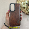 قاب گوشی Galaxy A26 سامسونگ اورجینال برند CASETIFY طرح دوخت HARD چرمی قهوه ای کد 63701