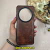 قاب گوشی Redmi 14C - Poco C75 - Redmi A4 شیائومی اورجینال برند CASETIFY طرح دوخت HARD چرمی قهوه ای کد 63739