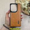 قاب گوشی Redmi Note 13 Pro 4G / Poco M6 Pro 4G / Redmi Note 14S شیائومی اورجینال برند CASETIFY طرح دوخت HARD چرمی عسلی کد 63764