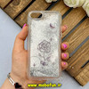 قاب گوشی iPhone 7 / iPhone 8 / iPhone SE 2020 / iPhone SE 2022 آیفون اکلیلی فانتزی آکواریومی لاکچری محافظ لنزدار طرح گل رز کد 63448