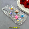 قاب گوشی Galaxy A35 سامسونگ ژله ای شفاف بالشتی سه بعدی عروسکی فانتزی محافظ لنز دار کد 64021