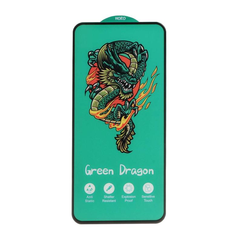 گلس گوشی شیشه ای HORO Green Dragon سری آنتی استاتیک اورجینال برای Redmi Note 13 Pro 4G / Poco M6 Pro 4G / Redmi Note 14S شیائومی کد 70352