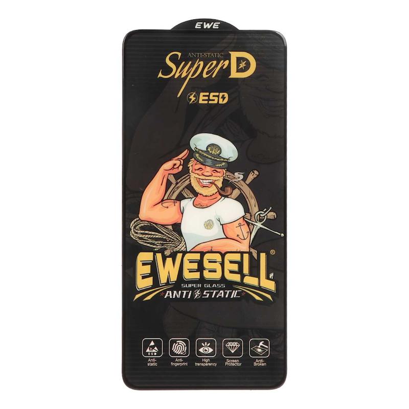 گلس گوشی Redmi Note 14 4G شیائومی شیشه ای EWESELL سری آنتی استاتیک ESD SuperD اورجینال کد G184-70460
