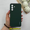 قاب گوشی Galaxy A36 سامسونگ سیلیکونی ژله ای PC برند SPIGEN اسپیگن سبز تیره کد 63870