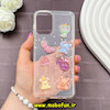 قاب گوشی Galaxy A12 - Galaxy M12 سامسونگ عروسکی فانتزی طلقی شفاف رزینی برجسته کد 63935