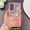 قاب گوشی Galaxy A15 سامسونگ عروسکی فانتزی طلقی شفاف رزینی برجسته صورتی کد 63944