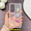 قاب گوشی Galaxy A35 سامسونگ عروسکی فانتزی طلقی شفاف رزینی برجسته کد 63951