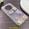 قاب گوشی Redmi A3 / Redmi A3X شیائومی عروسکی فانتزی طلقی شفاف رزینی برجسته کد 63970