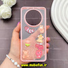 قاب گوشی Redmi A3 / Redmi A3X شیائومی عروسکی فانتزی طلقی شفاف رزینی برجسته صورتی کد 63973