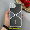 قاب گوشی iPhone 11 Pro Max آیفون اورجینال لاکچری دیزاین عنکبوتی GKK CASE کرومی آینه ای محافظ لنزدار کد 64420