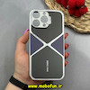 قاب گوشی iPhone 15 Pro Max آیفون اورجینال لاکچری دیزاین عنکبوتی GKK CASE کرومی آینه ای محافظ لنزدار کد 64443