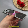 قاب گوشی iPhone 16 Pro Max آیفون اورجینال لاکچری دیزاین عنکبوتی GKK CASE کرومی آینه ای محافظ لنزدار کد 64451