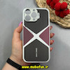 قاب گوشی iPhone 16 Pro Max آیفون اورجینال لاکچری دیزاین عنکبوتی GKK CASE کرومی آینه ای محافظ لنزدار کد 64451
