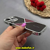 قاب گوشی iPhone 16 Pro آیفون اورجینال لاکچری دیزاین عنکبوتی GKK CASE کرومی آینه ای محافظ لنزدار کد 64448