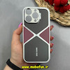 قاب گوشی iPhone 16 Pro آیفون اورجینال لاکچری دیزاین عنکبوتی GKK CASE کرومی آینه ای محافظ لنزدار کد 64448