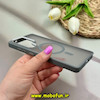 قاب گوشی Galaxy S25 Ultra سامسونگ پشت مات اورجینال Unique Case مگ سیف دار دور سیلیکونی طوسی کد 64356