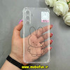 قاب گوشی Galaxy A25 سامسونگ طرح دار فانتزی عروسکی ژله ای شفاف محافظ لنز دار کپسولی (لاکچری) خرگوش کد 64752