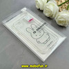قاب گوشی iPhone 6 / iPhone 6S آیفون طرح دار فانتزی عروسکی ژله ای شفاف محافظ لنز دار کپسولی (لاکچری) خرگوش کد 64778