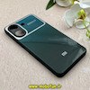 قاب گوشی Redmi 13C / Poco C65 شیائومی PVD شیشه ای براق مدل AUTO FOCUS محافظ لنز دار سبز تیره کد 65277