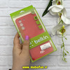 قاب گوشی Galaxy S21 FE سامسونگ TPU اکلیلی براق داخل پارچه ای Belkin بلکین اورجینال محافظ لنز دار قرمز کد 65460