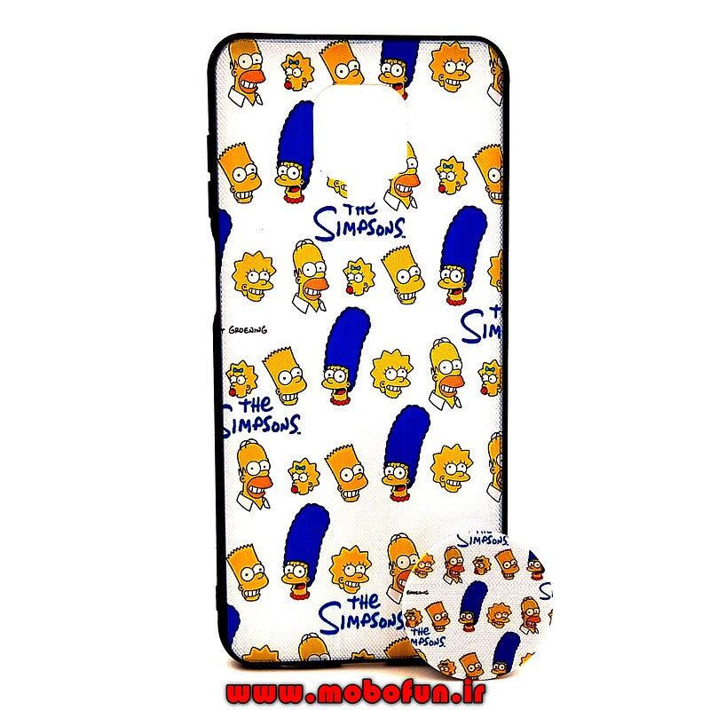 خرید قاب گوشی Redmi Note 9S - Note 9 Pro شیائومی طرح فانتزی سیمپسون ها به همراه پاپ سوکت