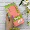 قاب گوشی Poco M3 / Redmi 9T شیائومی TPU اکلیلی براق داخل پارچه ای Belkin بلکین اورجینال محافظ لنز دار گلبهی کد 65434