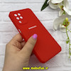 قاب گوشی Galaxy A22 4G / Galaxy M32 4G سامسونگ سیلیکونی مات Belkin بلکین اورجینال محافظ لنز دار قرمز کد 65481