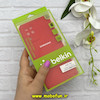 قاب گوشی Galaxy A22 4G / Galaxy M32 4G سامسونگ سیلیکونی مات Belkin بلکین اورجینال محافظ لنز دار قرمز کد 65481