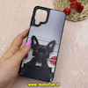 قاب گوشی Galaxy A12 / Galaxy M12 سامسونگ ضد ضربه هولوگرافیک چند بعدی لاکچری طرح سگ کد 65601