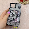 قاب گوشی iPhone 11 Pro آیفون ضد ضربه هولوگرافیک چند بعدی لاکچری طرح Aape کد 65664