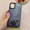 قاب گوشی iPhone 11 آیفون ضد ضربه هولوگرافیک چند بعدی لاکچری طرح سگ کد 65662