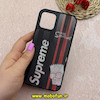 قاب گوشی iPhone 12 / iPhone 12 Pro آیفون ضد ضربه هولوگرافیک چند بعدی لاکچری طرح Supreme کد 65666