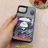 قاب گوشی iPhone 13 / iPhone 14 آیفون ضد ضربه هولوگرافیک چند بعدی لاکچری طرح Aape کد 65682