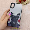 قاب گوشی iPhone X / iPhone XS آیفون ضد ضربه هولوگرافیک چند بعدی لاکچری طرح سگ کد 65685