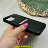 قاب گوشی iPhone 12 Pro Max آیفون پافر چرمی بالشتی کلاسیک Classic اورجینال BALENCIAGA بالنسیاگا مشکی کد 66412