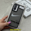 قاب گوشی Galaxy A25 سامسونگ دور سیلیکونی پشت مات PC اورجینال فوکس پیکسل Unique Case طرح نایکی Nike کد 65851