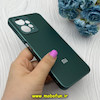 قاب گوشی Redmi Note 12 4G شیائومی مدل PVD ضد خش پشت گلس شیشه ای محافظ لنز دار سبز کد 65896