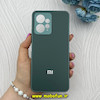 قاب گوشی Redmi Note 12 4G شیائومی مدل PVD ضد خش پشت گلس شیشه ای محافظ لنز دار سبز کد 65896