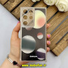 قاب گوشی Galaxy S23 Ultra سامسونگ اکلیلی فانتزی آکواریومی لاکچری محافظ لنزدار طرح کهکشان کد 66390