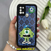 قاب گوشی Galaxy A21S سامسونگ Solid عروسکی سیلیکونی برجسته طرح مایک مشکی کد 66059